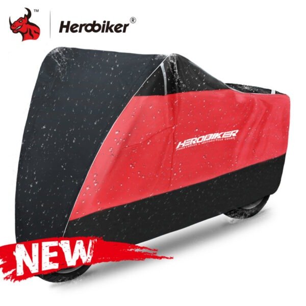 Motorcycle Cover Waterproof Indoor Outdoor UV Protection